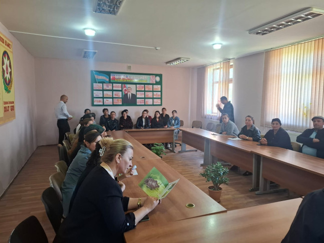 Zaqatala və Balakəndə zərərvericiyə qarşı maarifləndirmə davam edir