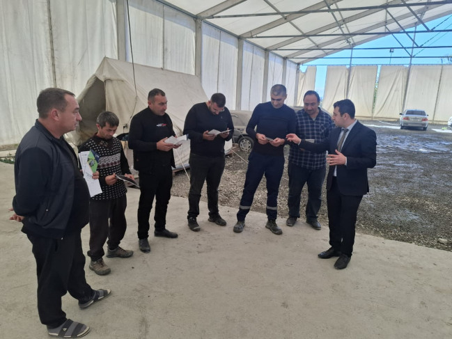 Zaqatala və Balakəndə zərərvericiyə qarşı maarifləndirmə davam edir