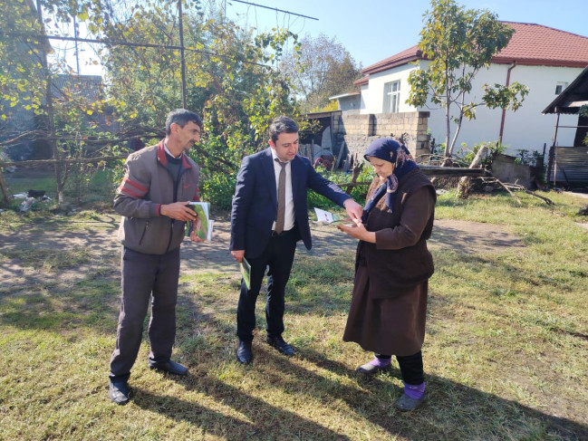 Zaqatala və Balakənin 9 kəndində zərərvericiyə qarşı maarifləndirmə tədbiri keçirilib