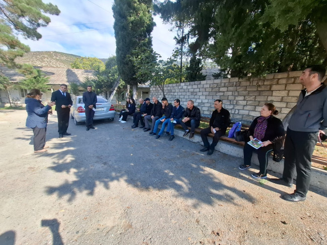 Zaqatala və Balakənin 9 kəndində zərərvericiyə qarşı maarifləndirmə tədbiri keçirilib