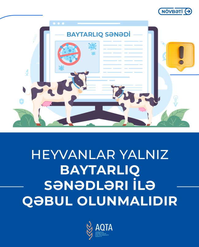Heyvan bazarlarında tələblərə əməl olunmalıdır!