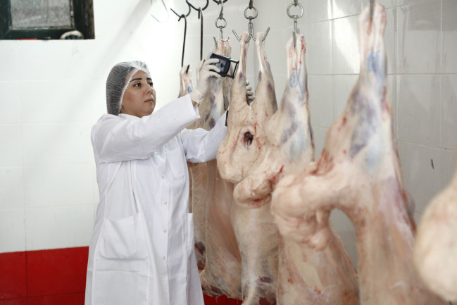 Ətin bişirilmə temperaturu virus və bakteriyaların məhv olmasını təmin edir