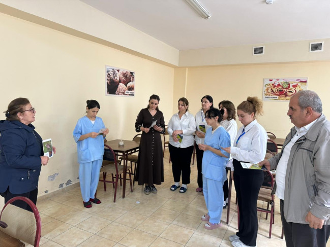 Qəhvəyi mərmər bağacığına qarşı maarifləndirici tədbirlər davam edir