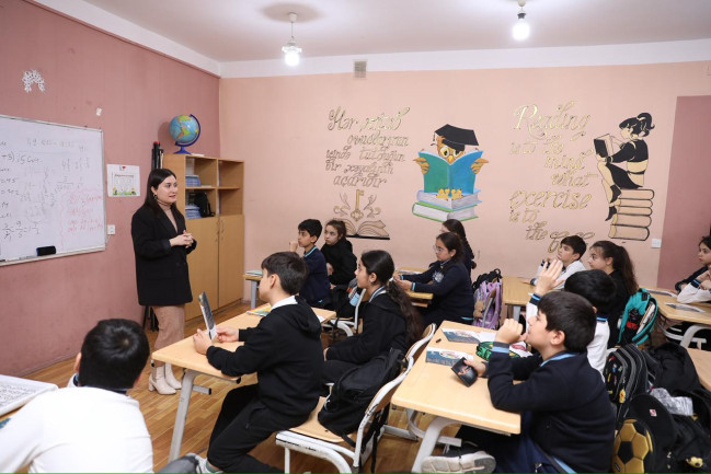 AQTA “Sağlam məktəbli” layihəsini davam etdirir