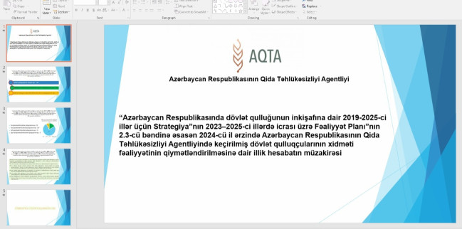 AQTA əməkdaşlarına təlim keçirilib
