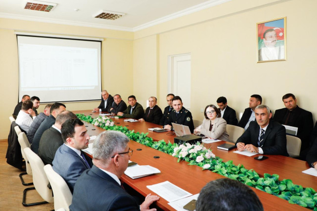 Balakəndə Regional Əlaqələndirmə Mərkəzinin Qəhvəyi mərmər bağacığı ilə bağlı növbəti iclası keçirilib