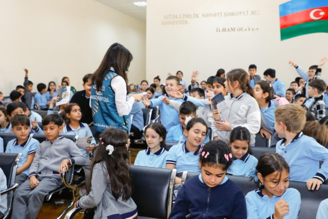 AQTA “Sağlam məktəbli” layihəsini davam etdirir