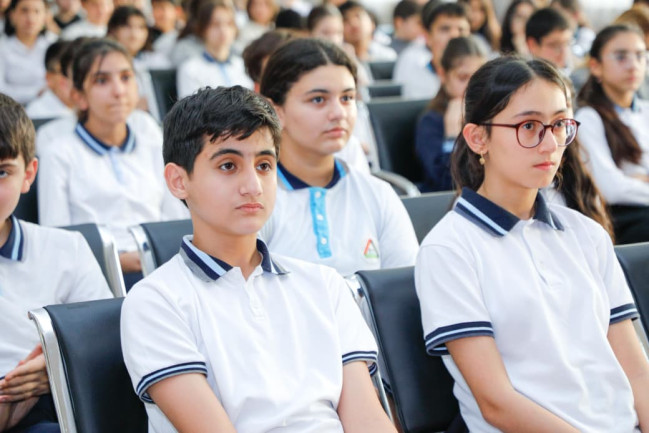 AQTA “Sağlam məktəbli” layihəsini davam etdirir