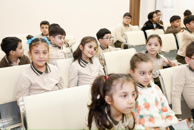 AQTA iki məktəbdə 553 şagirdi sağlam qidalanma mövzusunda maarifləndirdi