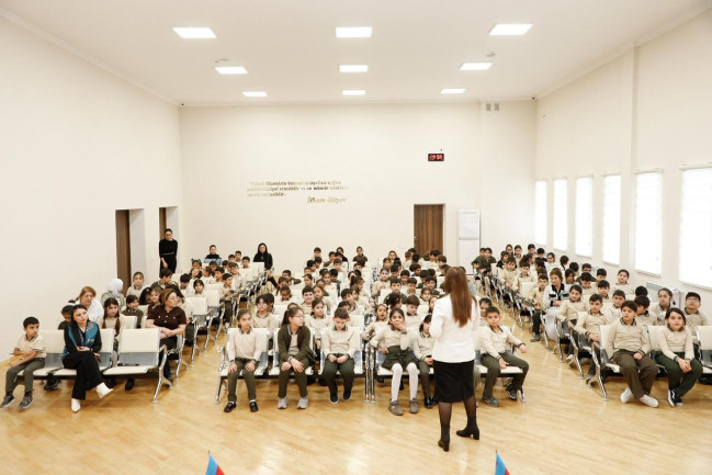 AQTA iki məktəbdə 553 şagirdi sağlam qidalanma mövzusunda maarifləndirdi
