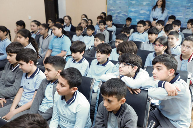 AQTA iki məktəbdə 553 şagirdi sağlam qidalanma mövzusunda maarifləndirdi