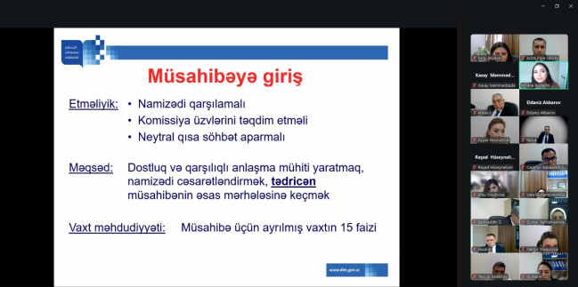 AQTA əməkdaşlarına təlim keçirilib