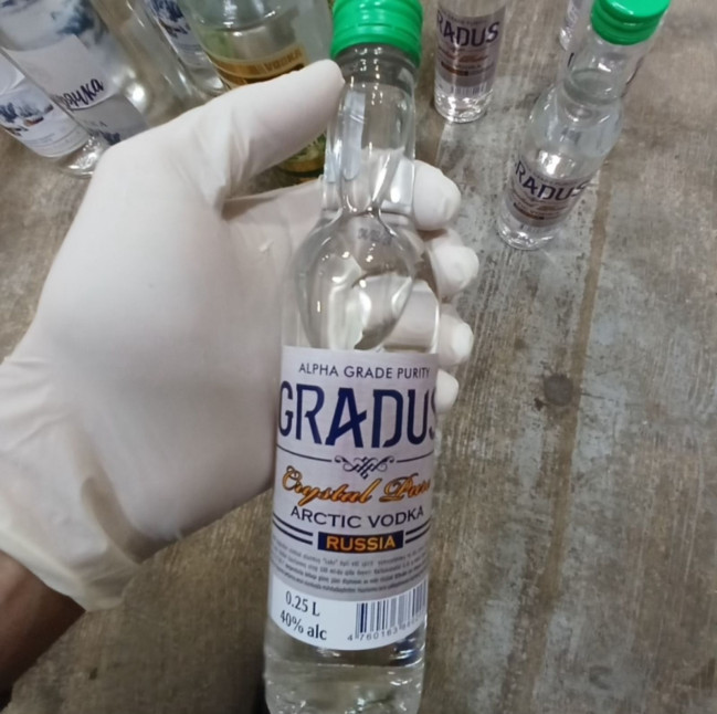 Masallıda daha iki marketdə saxta alkoqollu içkilər aşkarlanıb