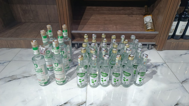 Masallıda şərab evində saxta alkoqollu içkilər aşkarlanıb