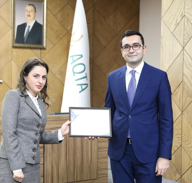 AQTA-nın bir qrup əməkdaşı mükafatlandırılıb