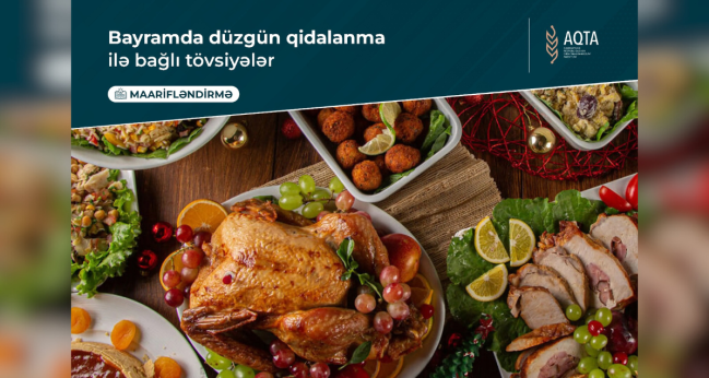Bayramda düzgün qidalanma ilə bağlı tövsiyələr