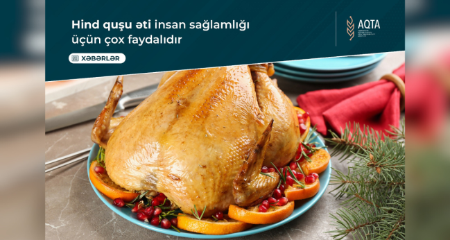 Hind quşu əti insan sağlamlığı üçün çox faydalıdır