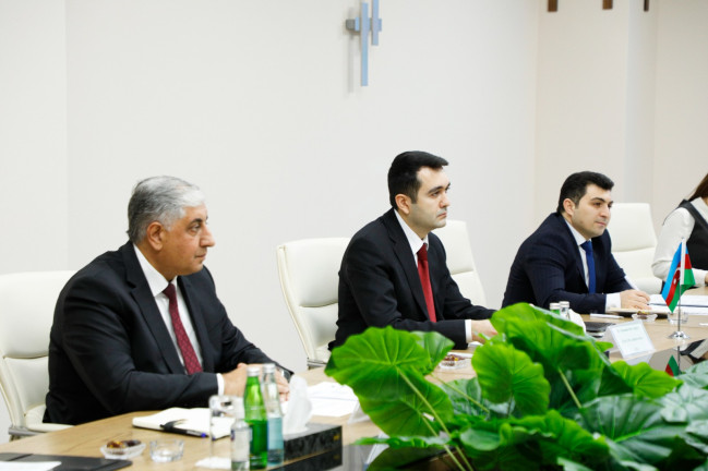 BƏƏ-nin ölkəmizdəki səfiri Məhəmməd Əl Bluşi AQTA-da olub