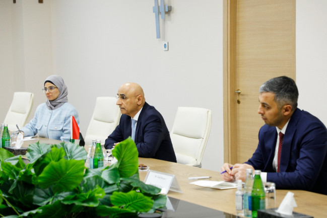 BƏƏ-nin ölkəmizdəki səfiri Məhəmməd Əl Bluşi AQTA-da olub