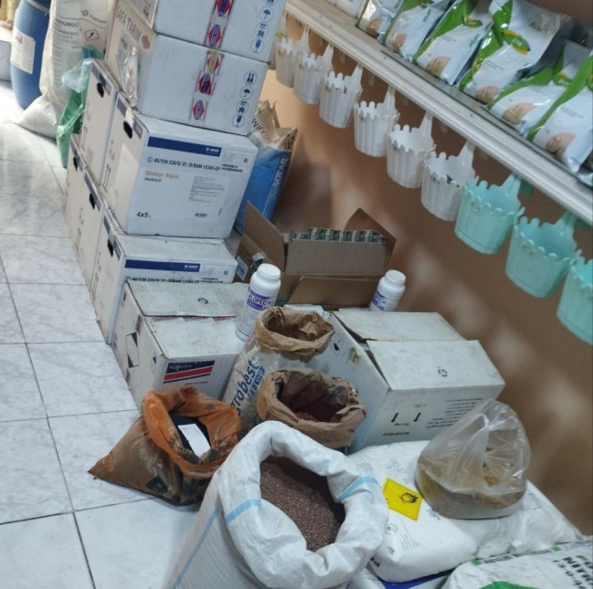 Ağdamda bitki mühafizə vasitələri və aqrokimyəvi maddələrin satışı mağazasında nöqsanlar aşkarlanıb
