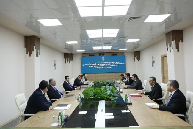 “Azərbaycan Respublikasında qida təhlükəsizliyinin təmin edilməsinə dair 2026-2032-ci illər üzrə Dövlət Proqramı” layihəsinin müzakirəsi olub