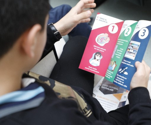 “Sağlam məktəbli” layihəsi Ağalıda