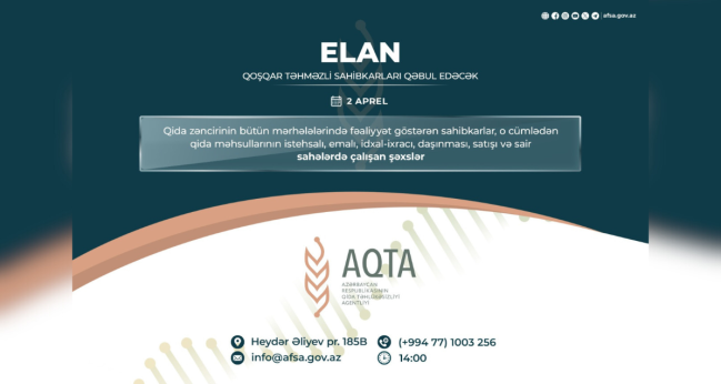 Qoşqar Təhməzli sahibkarları qəbul edəcək