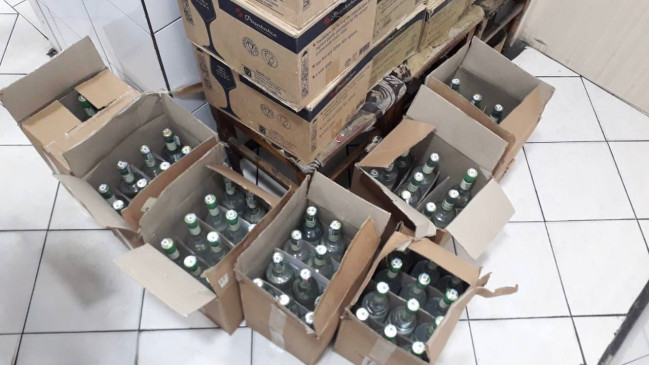 Lənkəranda “Ağ Saray” şadlıq evində mənşəyi məlum olmayan alkoqollu içkilər aşkarlanıb