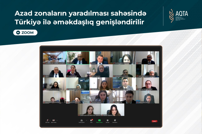 Azad zonaların yaradılması sahəsində Türkiyə ilə əməkdaşlıq genişləndirilir