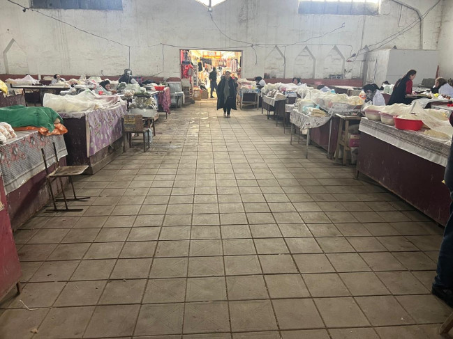 Tovuzda fəaliyyət göstərən ərzaq bazarında planlı yoxlama keçirilib