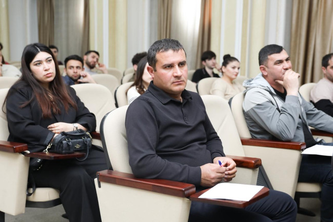 Qida sahəsində çalışan əməkdaşlar üçün təlim təşkil olunub