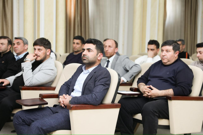 Qida sahəsində çalışan əməkdaşlar üçün təlim təşkil olunub