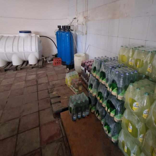 Alkoqolsuz içkilərin emalı müəssisəsində planlı yoxlama keçirilib