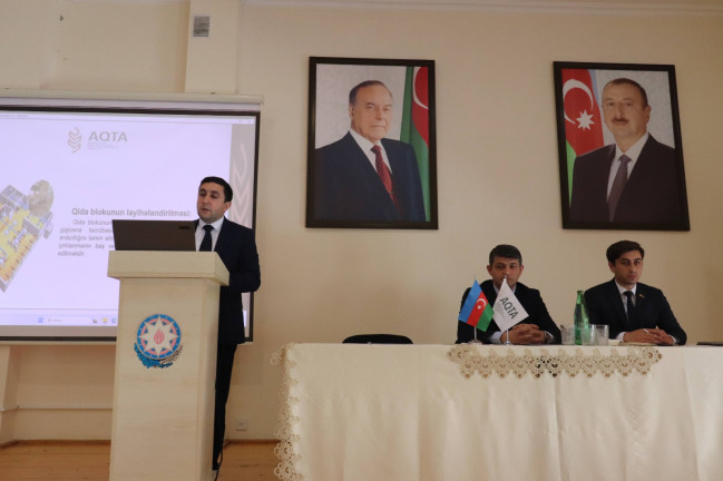 Göygöldə məktəblərdə qida təhlükəsizliyi və sağlam qidalanmanın təşkili ilə bağlı maarifləndirici tədbir keçirilib