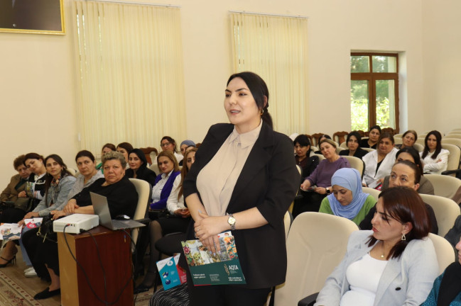 Təhsil müəssisələrində sağlam qidalanma və qida təhlükəsizliyi ilə bağlı maarifləndirici tədbirlər davam etdirilir