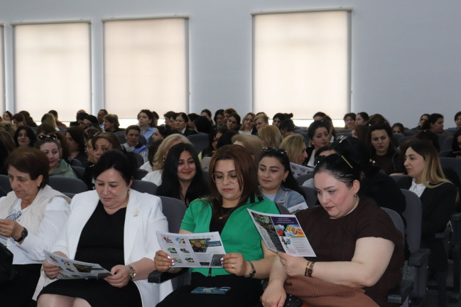 Gəncə, Goranboy və Naftalanda məktəblərdə qida təhlükəsizliyi ilə bağlı tədbirlər keçirilib