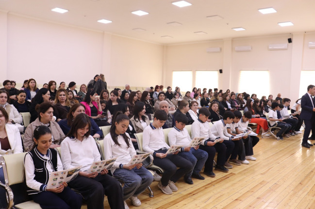 AQTA Gəncə, Daşkəsən və Samux məktəblərində qida təhlükəsizliyi ilə bağlı maarifləndirici görüşlər keçirib