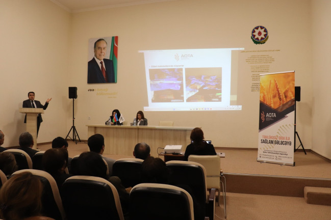 AQTA Gəncə, Daşkəsən və Samux məktəblərində qida təhlükəsizliyi ilə bağlı maarifləndirici görüşlər keçirib