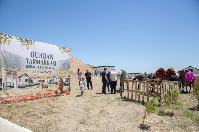 Cəbrayılda “Qurban Yarmarkası – Bərəkət Festivalı” keçirilib
