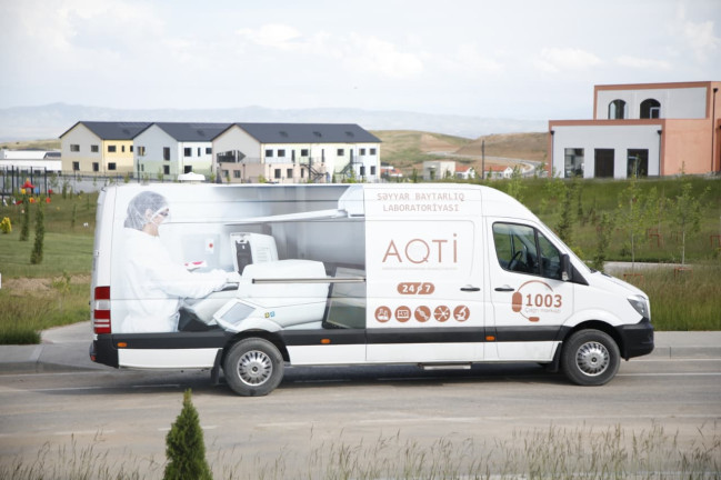 AQTİ-nin səyyar laboratoriyaları Cəbrayıl və Füzulidə operativ xidmət göstərib