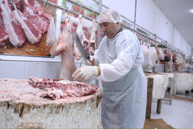 Ölkə üzrə 134 ünvanda qurbanlıq heyvanların satış və kəsim xidmətləri davam etdirilib