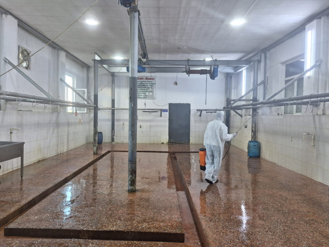 Ölkə üzrə 134 ünvanda qurbanlıq heyvanların satış və kəsim xidmətləri davam etdirilib
