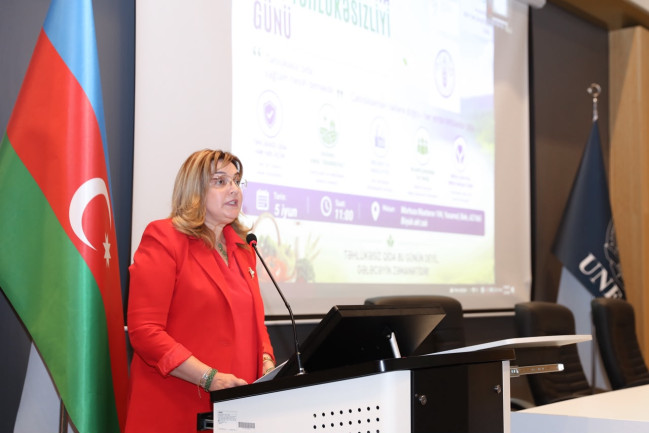 7 İyun – Ümumdünya Qida Təhlükəsizliyi Gününə həsr olunan beynəlxalq seminar keçirilib