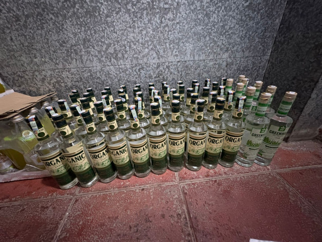 Masallıda “Qızılağac” şadlıq sarayında saxta alkoqollu içkilər aşkarlanıb