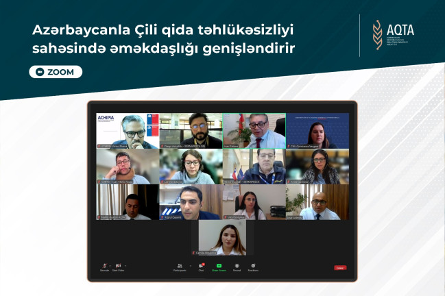 Azərbaycanla Çili qida təhlükəsizliyi sahəsində əməkdaşlığı genişləndirir