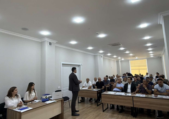 Fermerlər və aqronomlar üçün maarifləndirici tədbirlər keçirilib