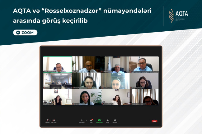 AQTA və “Rosselxoznadzor” nümayəndələri arasında görüş keçirilib
