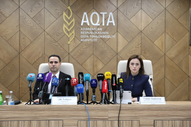 AQTA-da cari ilin I yarımilinin yekunlarına dair mətbuat konfransı keçirilib