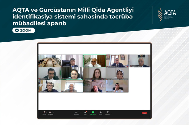 AQTA və Gürcüstanın Milli Qida Agentliyi identifikasiya sistemi sahəsində təcrübə mübadiləsi aparıb