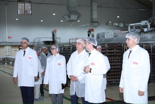 AQTA sədri Qoşqar Təhməzli “ATS Food” MMC-nin fəaliyyəti ilə tanış olub